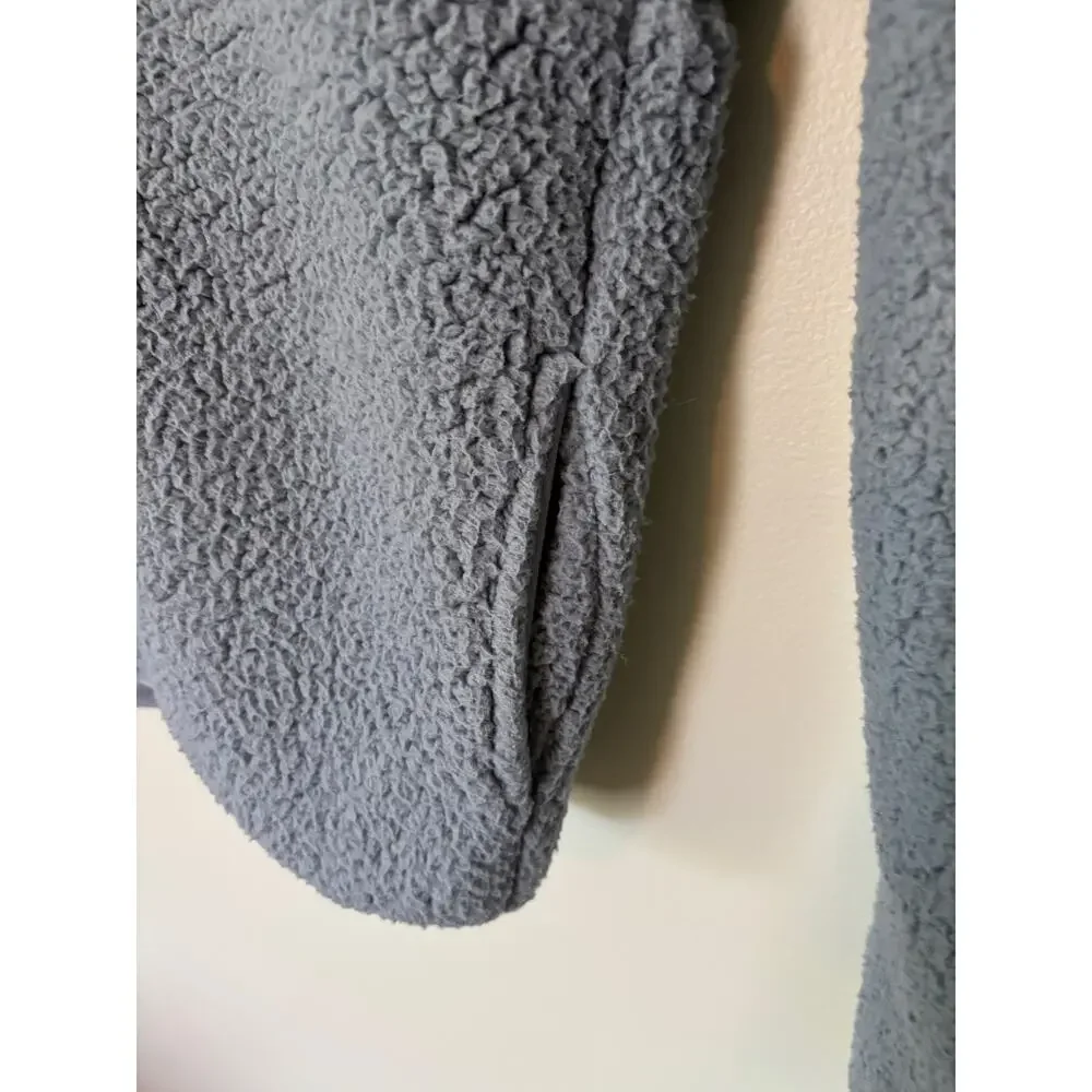 Fila Blue Fleece Jacket Pullover Small - Picture 2 of 4